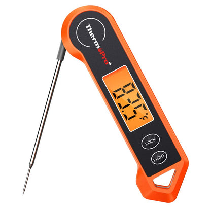 9H Digital Meat Thermometer for Cooking with Ambidextrous Backlit and Motion Sensing Kitchen Cooking Food Thermometer for BBQ Grill Smoker Oil Fry Candy Instant Read Thermometer